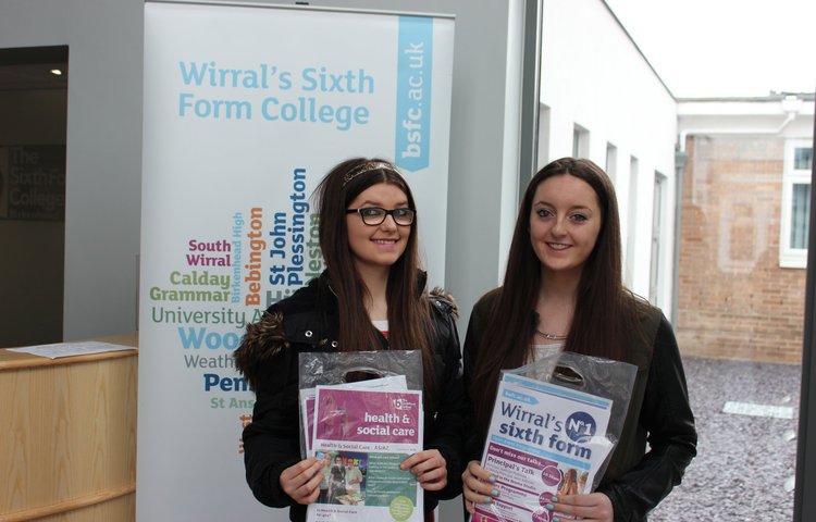 Image of Students and their Parents enjoyed visiting The Sixth Form College for our Open Morning Event