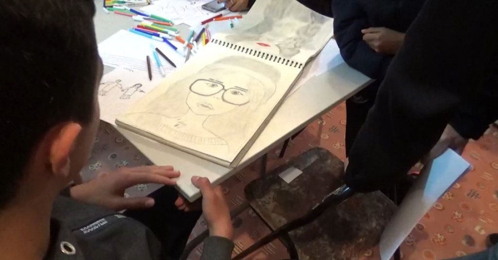 Image of Former student Elizabeth writes about her moving art project with refugees in Serbia
