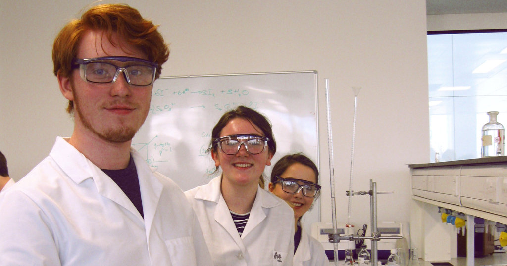 Image of Chemistry students compete in region's 'Young Analyst of the Year' contest