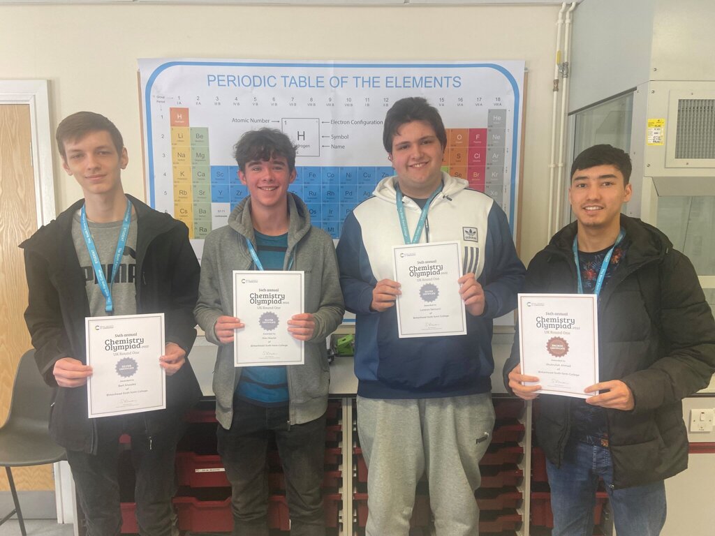 Image of Medal-winning performances for Chemistry students in national competition