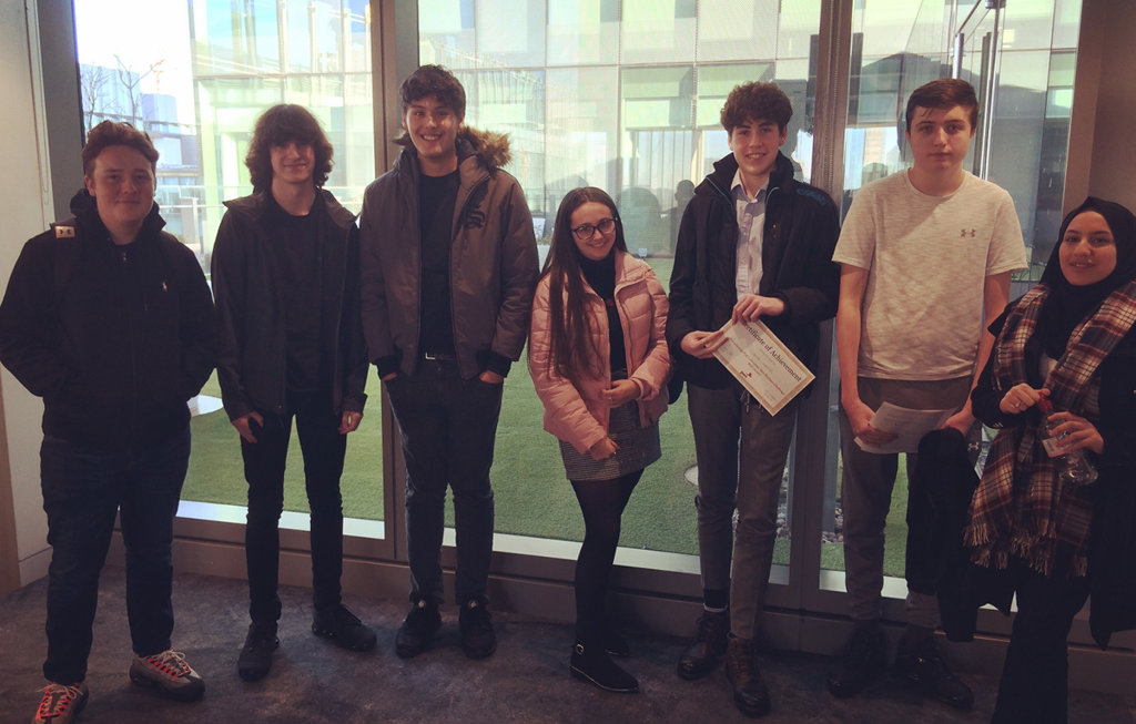 Image of Students impress during work experience at one of the ‘Big Four’ firms