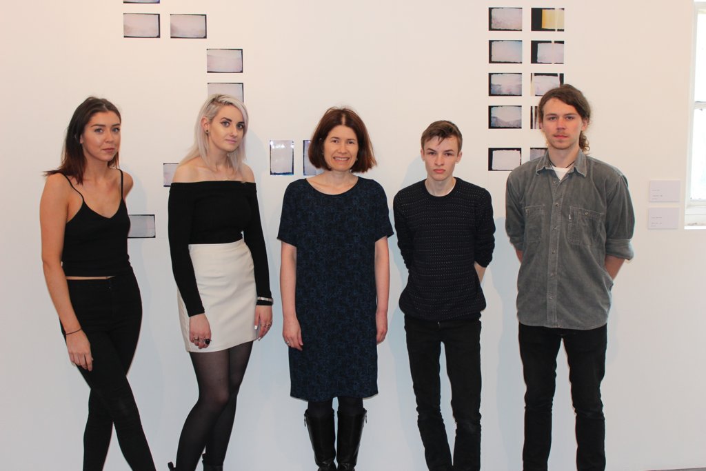 Image of Art Students Hold Exhibition of their Work in Liverpool