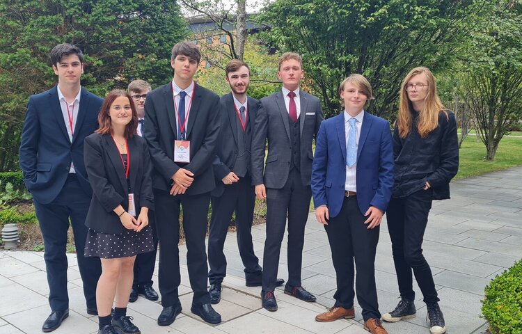 Image of ‘Experience of a lifetime’ for European Youth Parliament National Final Students