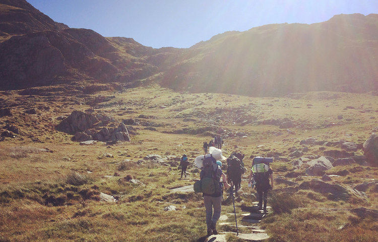 Image of Students conquer Snowdonia for Gold D of E Award