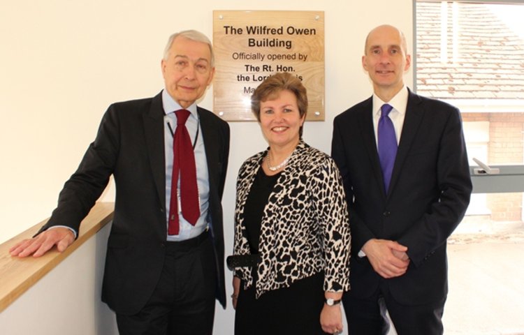 Image of College Welcomes Lord Adonis & Frank Field MP to Officially Open Humanities Building