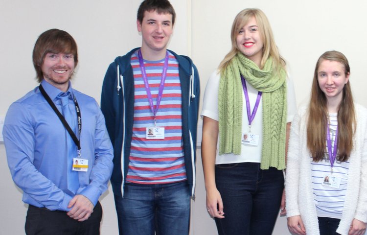 Image of Sixth Form College students experience Mindfulness Training to learn how to deal with stress and anxiety.
