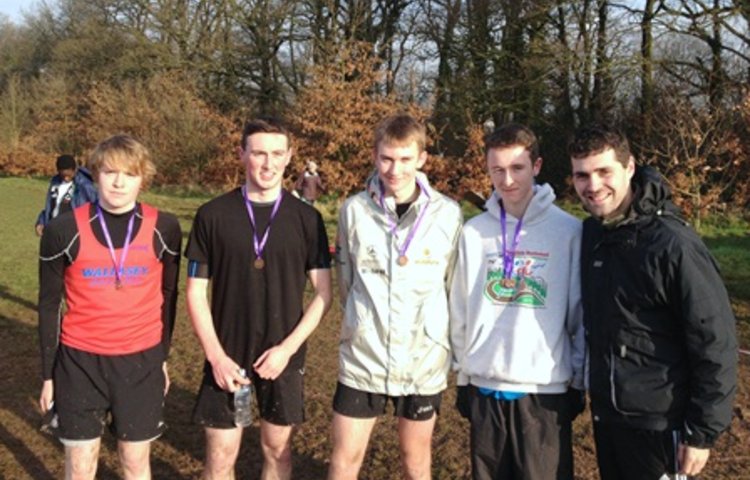Image of Cross Country Team Finish First in League Final