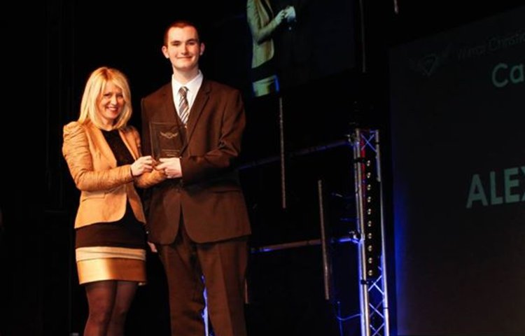 Image of Student Alex Scoops a Win at Wirral Youth Heroes Awards