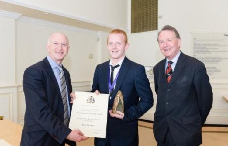 Image of Alex Wins North West Good Citizenship Award