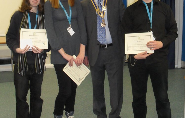 Image of Winners: Wirral Rotary Club Youth Speaks Competition 2011