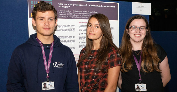 Image of Young life scientists exhibit their research at Liverpool University